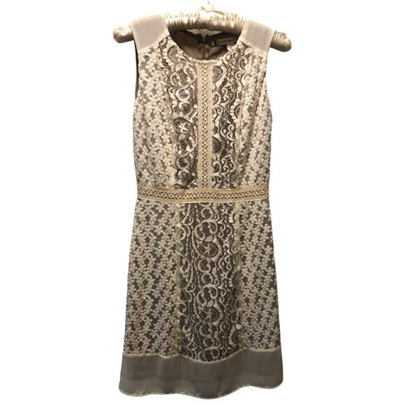 Anthropologie Chelsea & Violet, Lace Covered Sheath Dress XS - Picture 7 of 7